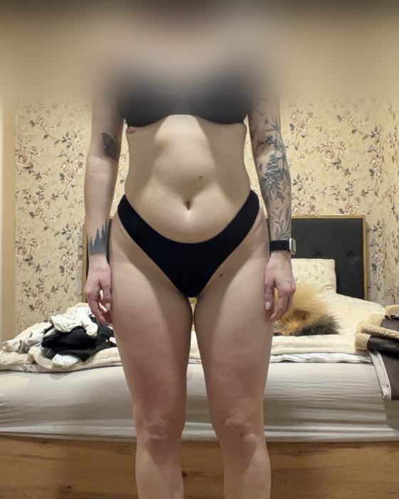 Client progress photo