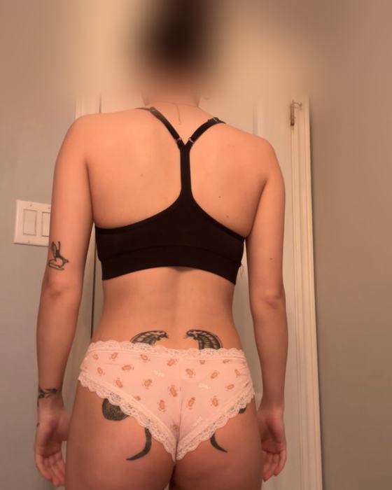 Client progress photo
